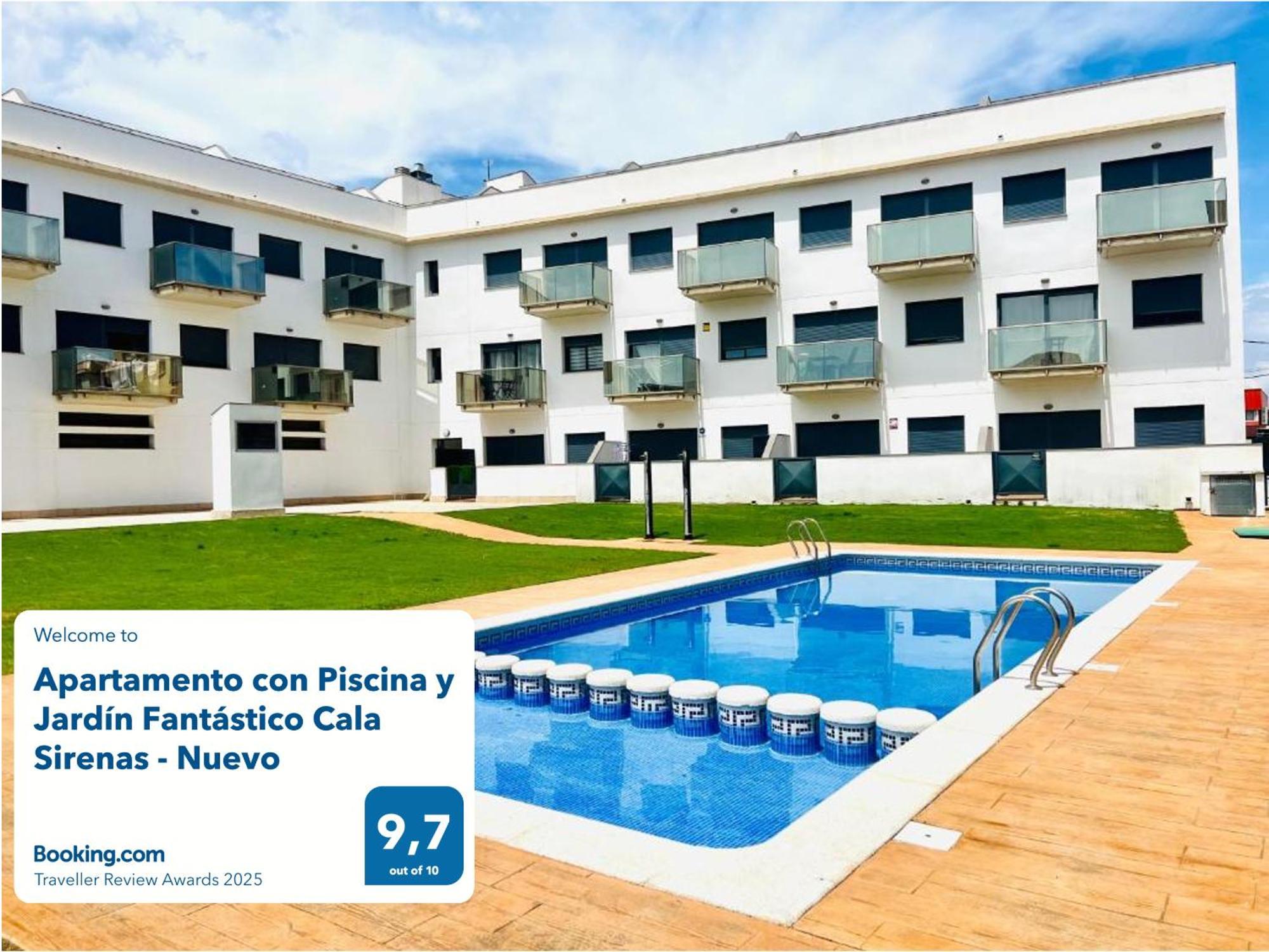 Apartamento Con Piscina Y Jardin Fantastico Cala Sirenas - Nuevo Miami Playa Екстериор снимка